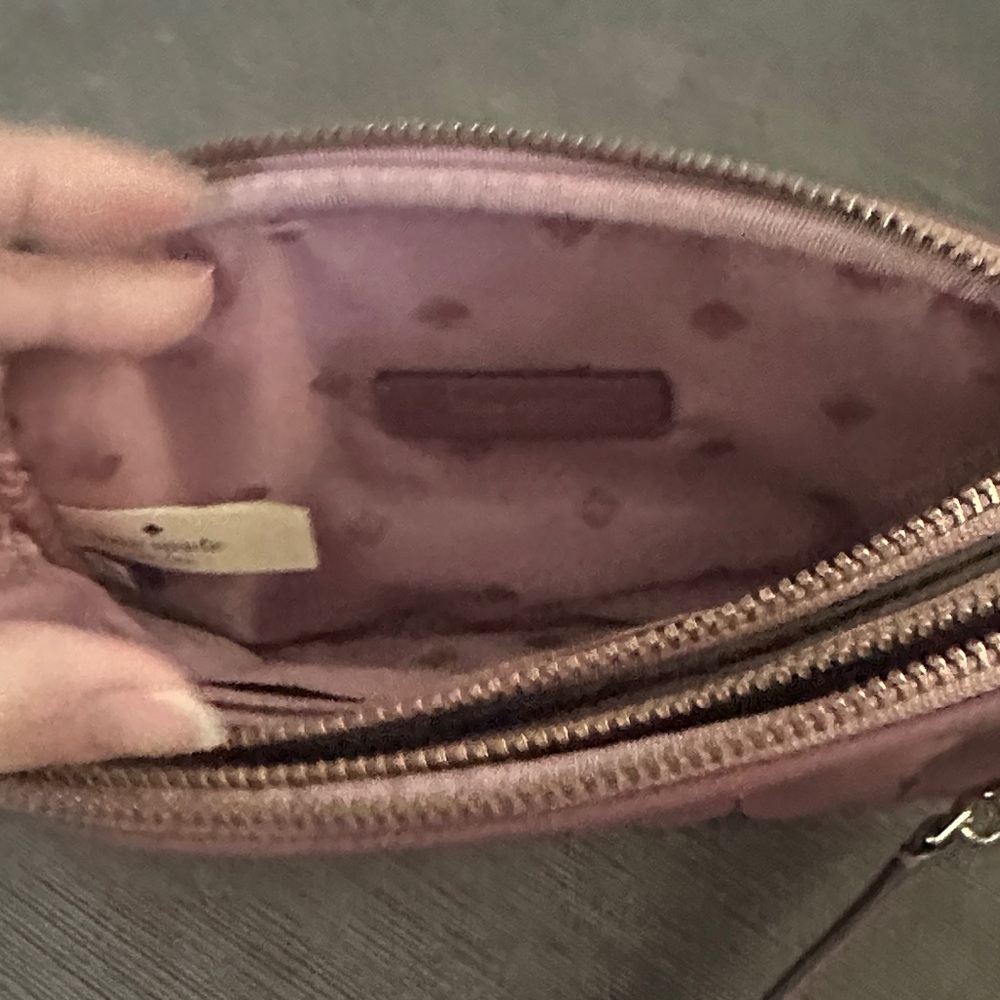 Kate Spade Mauve Quilted Crossbody Bag - Picture 3 of 6